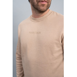 Sweater Harcour Shelton Zandkleurig Beige