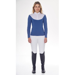 Wedstrijdpolo Harcour Pannie Staalblauw Wedstrijdpolo Harcour Pannie Staalblauw
