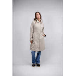 Lange Trenchcoat Harcour Tweeta Beige Lange Trenchcoat Harcour Tweeta Beige