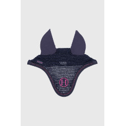 Bonnet cheval Harcour Fablir Marine / rose Bleu
