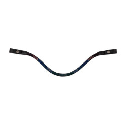 Frontal Lugano HKM Lilas / pétrole Frontal Lugano HKM Lilas / pétrole