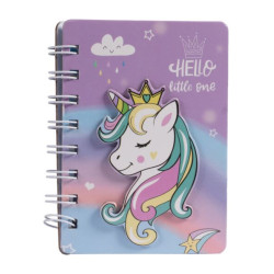 Carnet mini Unicorn HKM Sorteado Carnet mini Unicorn HKM Sorteado