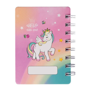 Mini Unicorn-notitieboekje HKM Mini Unicorn-notitieboekje HKM
