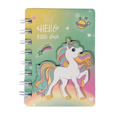 Mini Unicorn-notitieboekje HKM Mini Unicorn-notitieboekje HKM