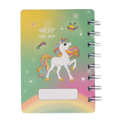 Carnet mini Unicorn HKM Sorteado Carnet mini Unicorn HKM Sorteado