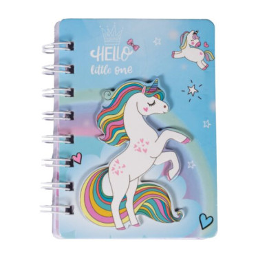 Carnet mini Unicorn HKM Sorteado Carnet mini Unicorn HKM Sorteado
