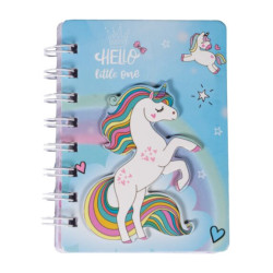 Mini Unicorn-notitieboekje HKM Mini Unicorn-notitieboekje HKM