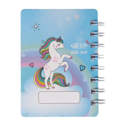 Mini Unicorn-notitieboekje HKM Mini Unicorn-notitieboekje HKM