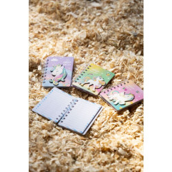 Carnet mini Unicorn HKM Sorteado Carnet mini Unicorn HKM Sorteado