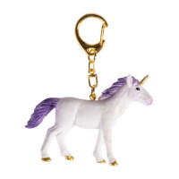 Sleutelhanger Unicorn - HKM Wit / lila