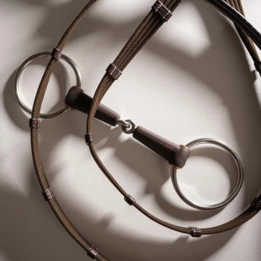 Mors simple Velari à anneaux Flex simple brisure medium 18mm