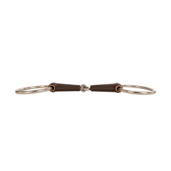 Mors simple Velari à anneaux Flex simple brisure medium 18mm