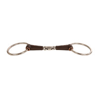 Mors simple Velari à anneaux Flex double brisure medium 18mm Blanc