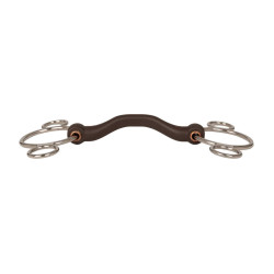 Mors Pessoa 3 ring anneaux Velari Flex passage de langue rigide 20mm Blanc