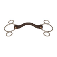 Mors Pessoa 3 ring anneaux Velari Flex passage de langue rigide 20mm Blanc