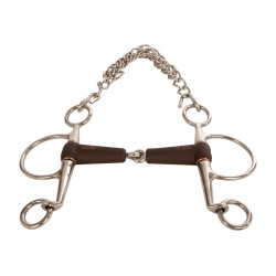 Pelham Flex enkel gebroken kort medium 18mm 14,5cm