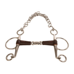 Mors Pelham court Velari Flex double brisure medium 18mm