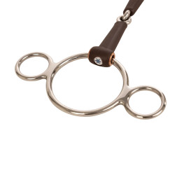 Mors Pessoa 3 ring anneaux Velari Flex simple brisure medium 20mm Blanc