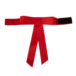 Rood lint met klittenband Rood lint met klittenband