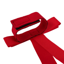 Rood lint met klittenband Rood lint met klittenband