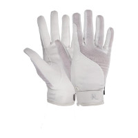 Gants d’équitation en filet KLLena Kingsland Blanc