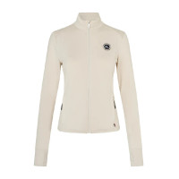 Veste zippée en micro-polaire femme KLLucy Kingsland Rainy day Gris