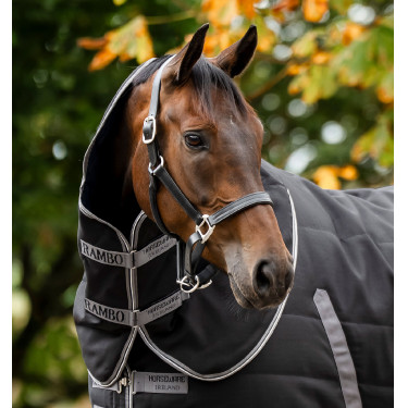 Rambo Staldeken Kap 200 g Horseware Zwart / storm / zilvergrijs