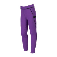 Legging Amina fond 1/1 en silicone HKM enfant Lilas foncé Violet