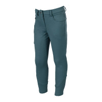 Broek Amina fullseat in siliconen HKM dames Petroleum Blauw
