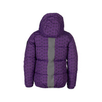 Gewatteerd jack Amina HKM kinderen kinderen kinderen Donker lila Violet