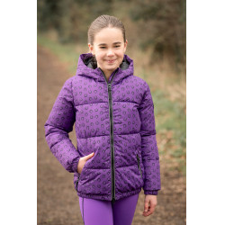 Veste matelassée Amina HKM enfant Lilas foncé Violet