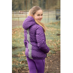 Veste matelassée Amina HKM enfant Lilas foncé Violet