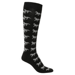 Chaussette Running Horse Junior Mountain Horse Noir