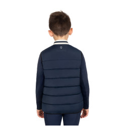 Technisch kinderbodywarmer met gebreide kraag kinderen