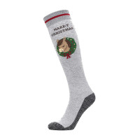 Sokken Imperial Riding Santa dames Gemêleerd grijs