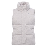 Bodywarmer Imperial Riding Belle Herringbone dames Taupe Bruin