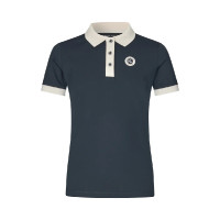 Polo en piqué junior KLLaura Kingsland Marine Bleu marine