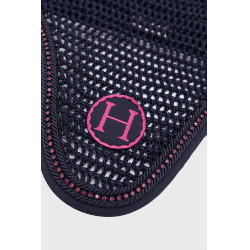 Paardenoornetje Harcour Fablir Marine / roze Blauw