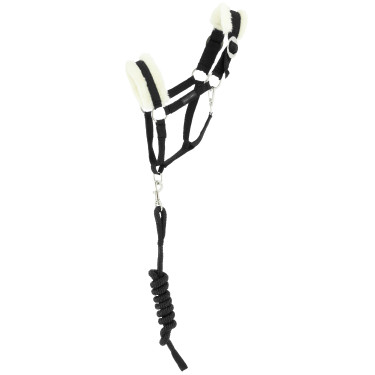Licol + longe Hobby Horse Pony Academy Noir