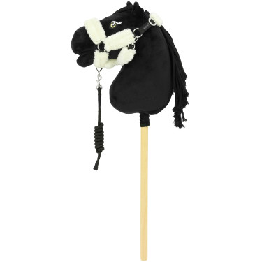 Licol + longe EK-Teddy Hobby Horse Pony Academy Noir