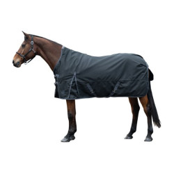 Highneck deken HKM Glasgow 1200D 100g Zwart Highneck deken HKM Glasgow 1200D 100g Zwart