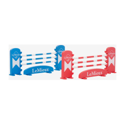 LeMieux Toy Pony springparcoursset Benetton / chili / wit LeMieux Toy Pony springparcoursset Benetton / chili / wit