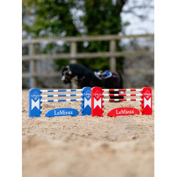 Ensemble de sauts LeMieux Toy Pony Benetton / chili / blanc
