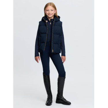 Young Rider Joey Bodywarmer met capuchon LeMieux Marine Marineblauw Young Rider Joey Bodywarmer met capuchon LeMieux Marine Marineblauw