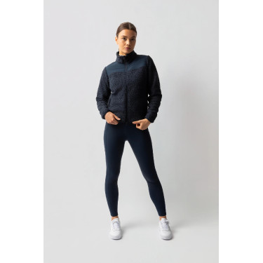 Misha dames fleecevest Horze Blueberry Blauw