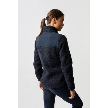 Misha dames fleecevest Horze Blueberry Blauw
