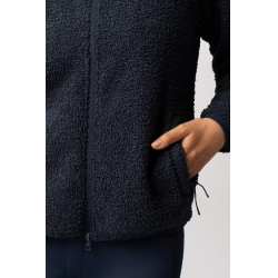 Misha dames fleecevest Horze Blueberry Blauw
