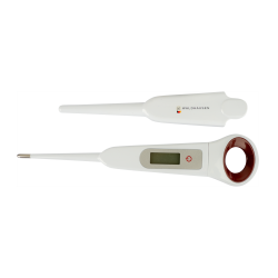 Thermomètre numérique pour chevaux Waldhausen Blanc