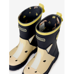 Bottes de pluie LeMieux enfant Splash Western Lemon print