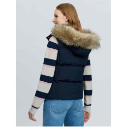 Doudoune sans manches à capuche LeMieux Margot femme Marine Bleu marine Doudoune sans manches à capuche LeMieux Margot femme Marine Bleu marine